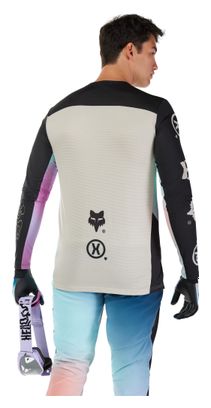Fox Flexair Hello Future Langarmtrikot Schwarz/Weiß