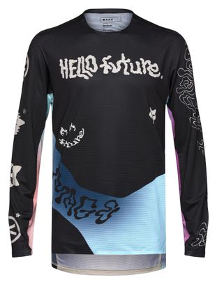 Fox Flexair Hello Future Langarmtrikot Schwarz/Weiß