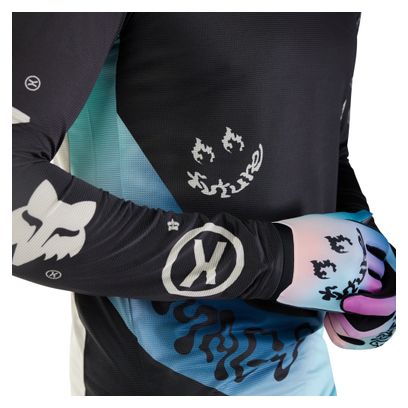 Fox Flexair Hello Future Langarmtrikot Schwarz/Weiß