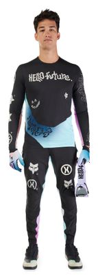 Fox Flexair Hello Future Langarmtrikot Schwarz/Weiß