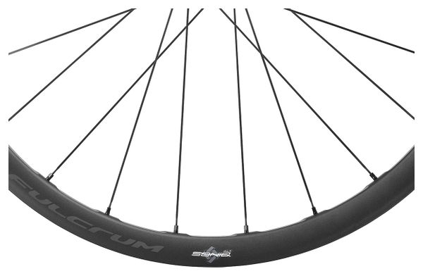 Paire de Roues Fulcrum Soniq ALX 700 mm | 12x100 - 12x142 mm | Center Lock