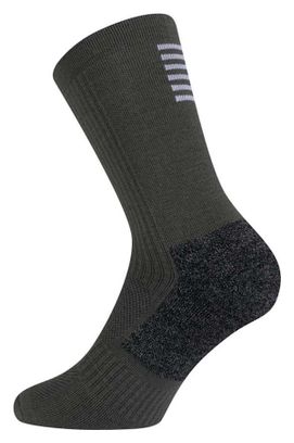 Rapha Pro Team Winter Socken Dunkelgrün