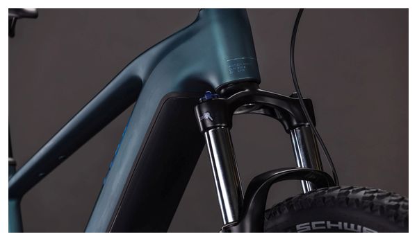 Cube Reaction Hybrid One 600 MTB Hardtail elettrica Shimano 10S 600 Wh Bosch 100 Nm 29'' Verde Reale 2026