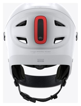 Virgo Integral Bianco - Casco Integrale Urbano con visiera e luce posteriore