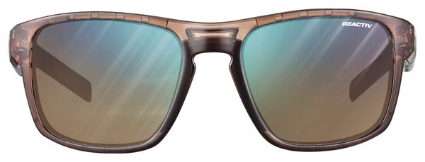 Occhiali Julbo Shield M Reactiv 2-4 Blu/Marrone