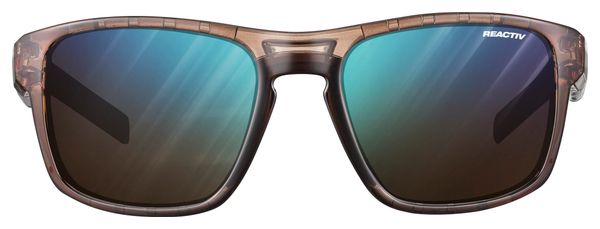 Occhiali Julbo Shield M Reactiv 2-4 Blu/Marrone