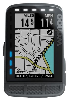 Producto reacondicionado - Medidor GPS Wahoo Fitness Elemnt Roam - Tickr Gen 2 Cardio / Velocidad / Cadencia Bundle