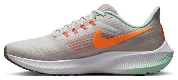 Nike Air Zoom Pegasus 39 Premium Running Schuh Weiß Orange Mint Damen