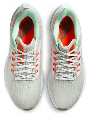 Chaussures de Running Nike Air Zoom Pegasus 39 Premium Blanc Orange Mint Femme