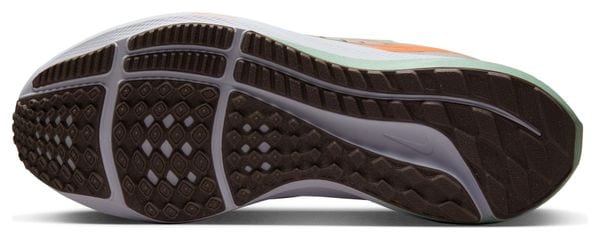 Nike Air Zoom Pegasus 39 Premium Blanco Naranja Menta Zapatillas de Running para Mujer