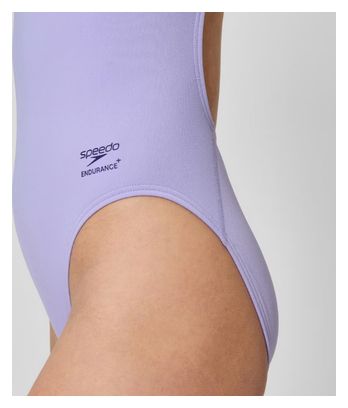 Speedo Club Training Turnback 1-delig zwempak voor dames, paars 