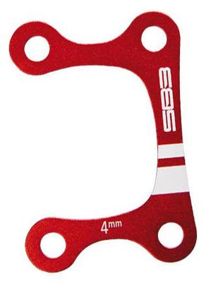 SB3 Spacers Direct Stem 3mm Red