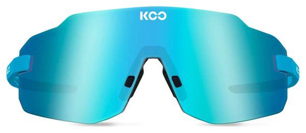 KOO Supernova Light Blue Sunglasses - Turquoise Lenses