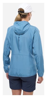 Giacca softshell Millet Parmelan Windbreaker blu da donna