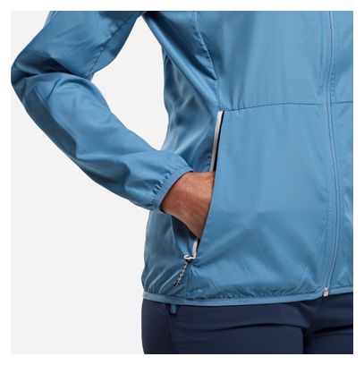 Giacca softshell Millet Parmelan Windbreaker blu da donna