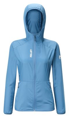 Giacca softshell Millet Parmelan Windbreaker blu da donna