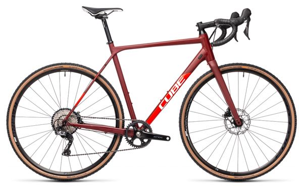 Cyclocross-Rad Cube Cross Race SL Shimano GRX 11 Gänge 700 mm Rot 2021