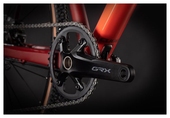 Cyclocross-Rad Cube Cross Race SL Shimano GRX 11 Gänge 700 mm Rot 2021