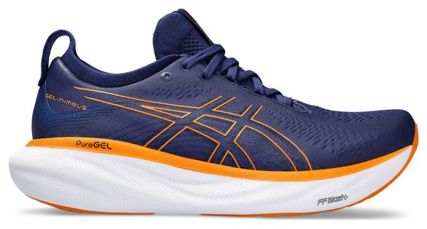 Asics Gel Nimbus 25 Laufschuhe Blau Orange Herren