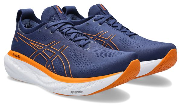 Chaussures de Running Asics Gel Nimbus 25 Bleu Orange Homme