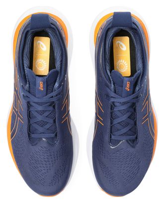 Scarpe Running Asics Gel Nimbus 25 Blu Arancione Uomo