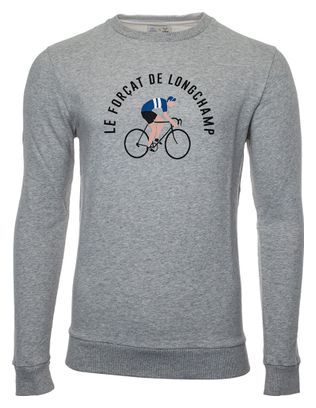 LeBram x Sports d'Époque Forçat de Longchamp Sweatshirt Heather Grey