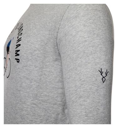 LeBram x Sports d'Époque Forçat de Longchamp Sweatshirt Heather Grey