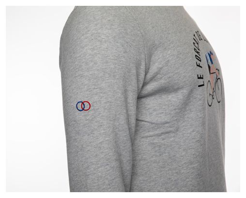 LeBram x Sports d'Époque Forçat de Longchamp Sweatshirt Heather Grey