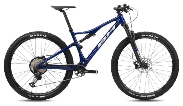 BH Lynx Race 3.0 Shimano Deore XT 12V 29'' volledig geveerde mountainbike Blauw/Zilver