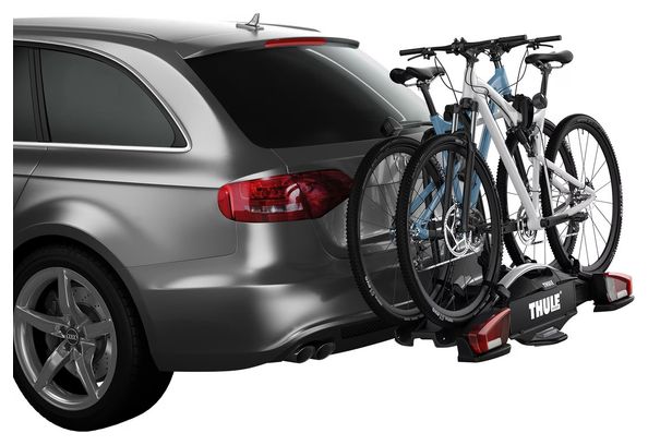 Thule VeloCompact Towbar Bike Rack - 2 Bikes - Black Silver