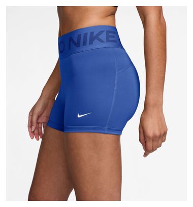 Shorty Nike Pro Sculpt 3in Bleu Femme