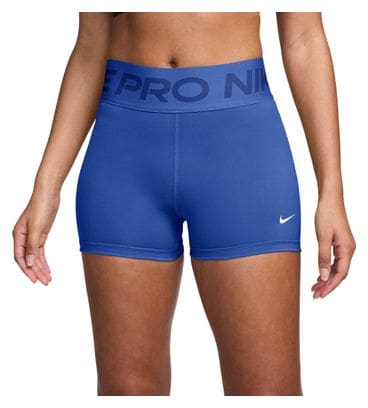 Shorty Nike Pro Sculpt 3in Bleu Femme