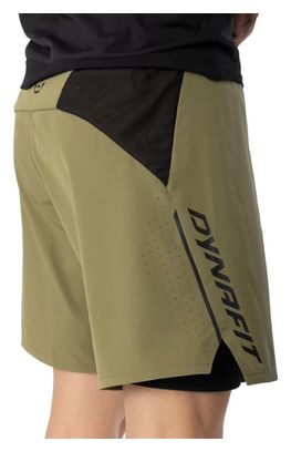 Dynafit Alpine Pro 2-in-1-Shorts für Herren, khaki