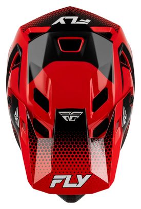 Fly Racing Rayce Sonar Full-Face Helmet, Red/Black