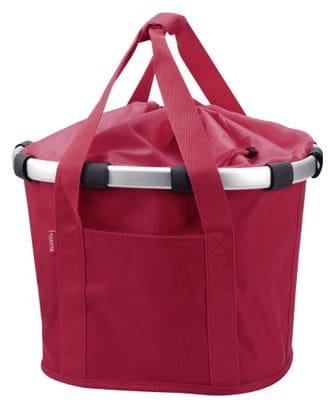 Klickfix Bikebasket Handlebar Bag Red