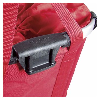 Borsa da manubrio Klickfix Bikebasket Rossa