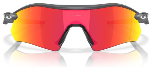 Occhiali Oakley Radar Plate - Matte Carbon / Prizm Ruby / Ref : OO9495-0336