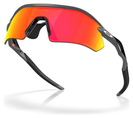 Lunettes Oakley Radar Plate - Matte Carbon / Prizm Ruby / Ref : OO9495-0336