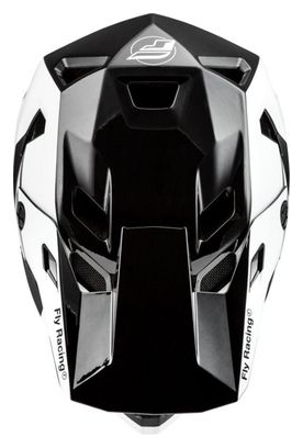 Casco infantil Fly Racing Rayce Negro/Blanco/Gris