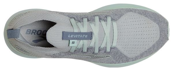 Chaussures de Running Brooks Levitate StealthFit 5 Gris Bleu Femme