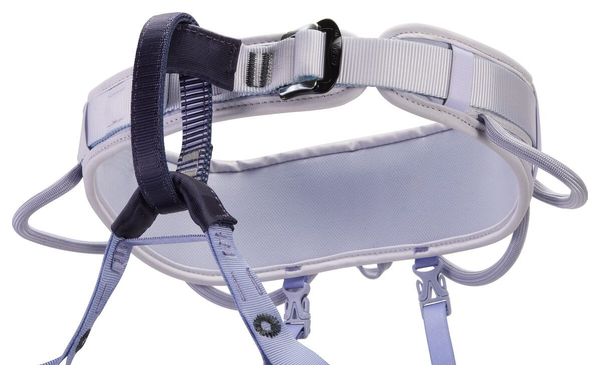 Imbracatura da arrampicata Petzl Corax LT viola/bianco per donna