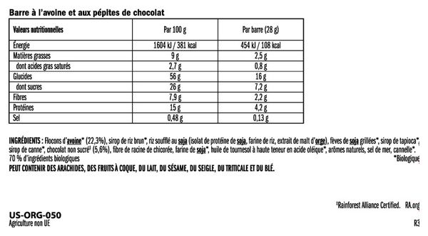 Clif Bar Mini Energy Bar Chocolate Chip 28g