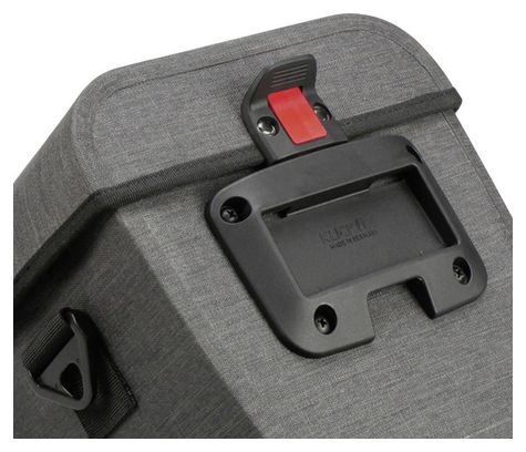 Klickfix Aventour Compact Waterproof Grey