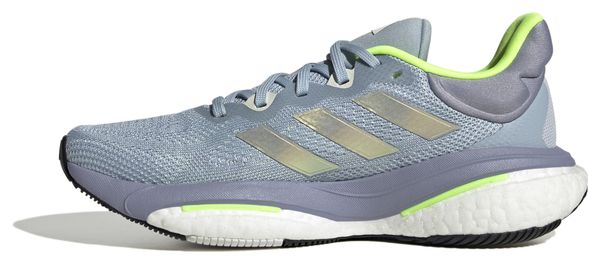 adidas Performance SolarGlide 6 Women's Running Shoes Blue Yellow