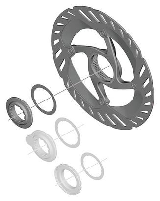 Shimano RT-CL800 Schijfremrotor Ice Technologies Freeza Center Lock (Interne vertanding)