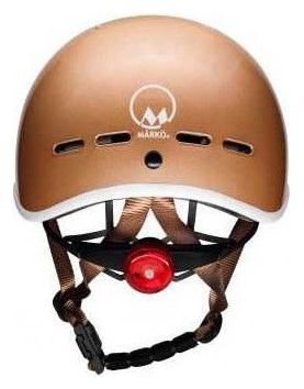 Casque jet Marko Helmets - unisexe - champagne