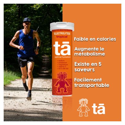 12 TA Energy Hydration Tabs Tropical