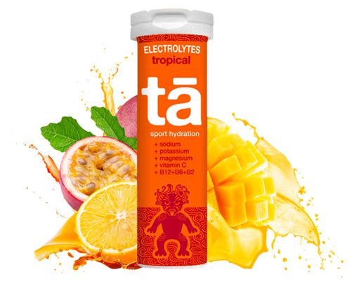 Boisson Electrolytes Tā Energy Tropical - 12 pastilles