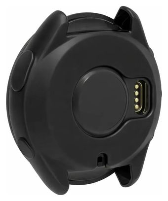 Schutzpack Sportenzia Garmin Forerunner 165 Silikonhülle 2 HD-Hydrogelfolien Schwarz