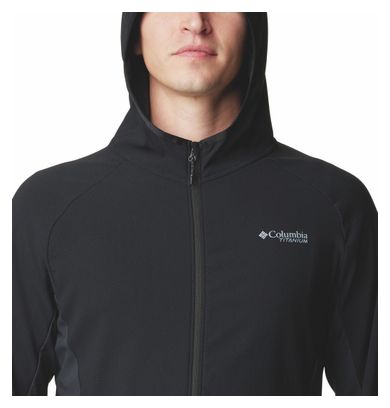 Polaire à Capuche Columbia Spectre Ridge II Full Zip Noir